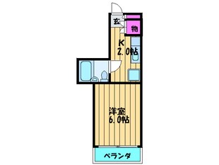 坂上マンションの物件間取画像